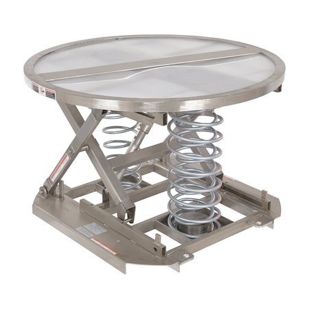 Vestil Spring Scissor Table, 4500 lb. Cap SST-45-PSS